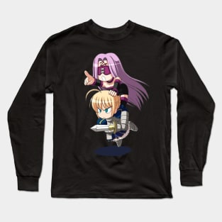 Rider riding Saber Long Sleeve T-Shirt